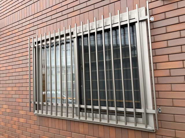 面格子設置工事の施工写真