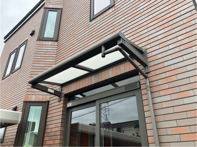 テラス屋根・サンルーム工事の施工写真